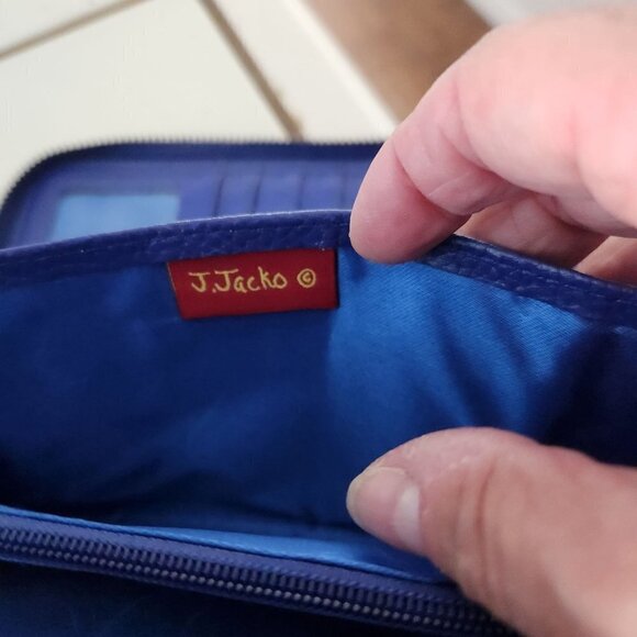 James Jacko Tree Of Life Vegan Leather Travel Wallet - Picture 7 of 10